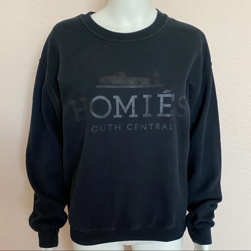 Homiés Black Foil Sweatshirt
